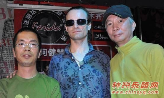 阿健琴行老师、Inophis和冯副总是整个活动的推手