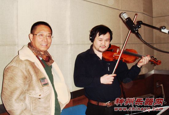 第八届金钟奖优胜者 制琴大师王正华特赠仿古小提琴
