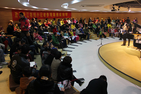 嘉德威别样感恩节  小记者感受爱之旅（组图）