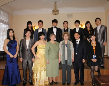 俄罗斯圣彼得堡中国留学生会音乐学院分会成立