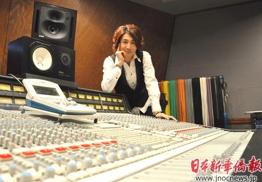 音乐制作人生志恒 用音乐促进中日友好