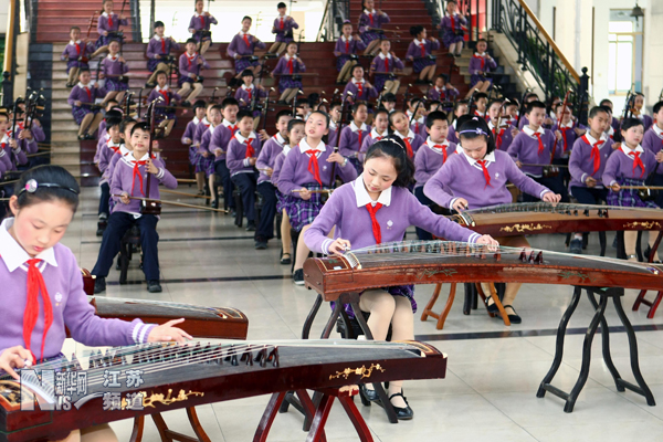 丰富学生艺术审美情操 民族器乐引入课堂