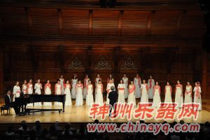 中央音乐学院合唱团一行56人赴美访问载誉归来