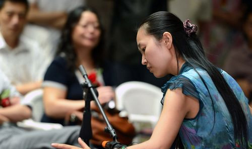 闽派琴宗李禹贤弟子和古琴爱好者汇聚 展示非遗风采