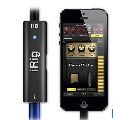 兼容Lightning接口的iOS吉他连接器面世