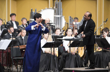 中央民族乐团在洛杉矶举行新年音乐会