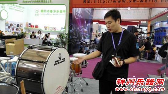 中外乐器“争奇斗艳”亮相上海国际乐器展