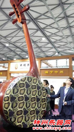 中外乐器“争奇斗艳”亮相上海国际乐器展