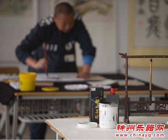 中国首批服刑人员通过书画等级测评