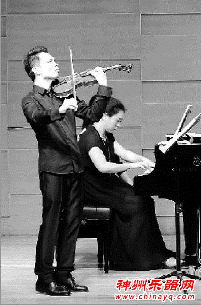 西安音乐学院青年小提琴家田晖琴“醉”金城