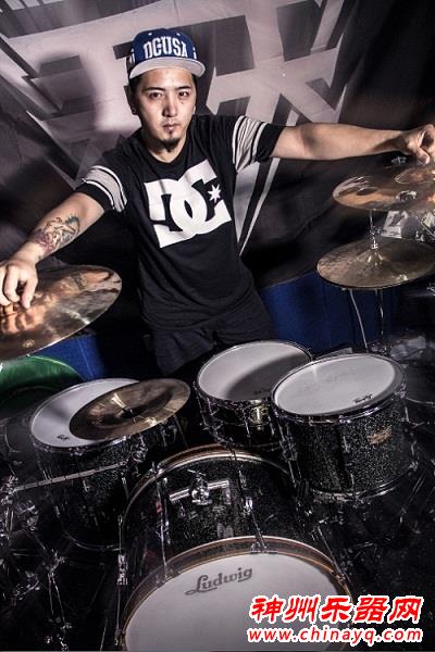最佳舞台 鼓手吴京桐正式成为Ludwig鼓代言人