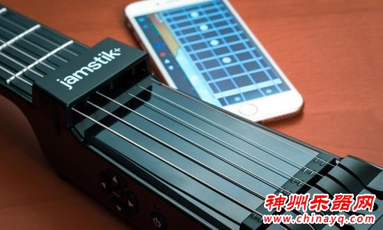 智能吉他Zivix JamStik+ 追踪你的手指位置