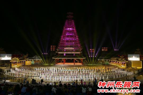 中国侗文化旅游节开幕 比利时钢琴大师助阵