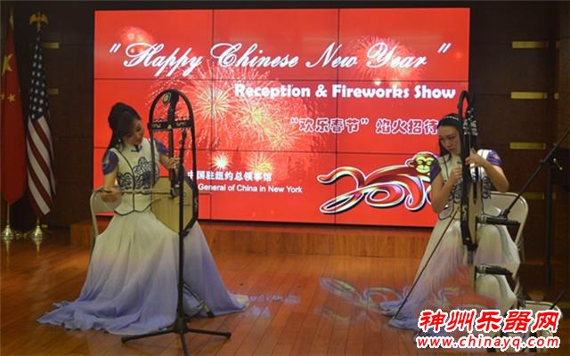 湖南人独创新式乐器 纽约人纷纷点赞