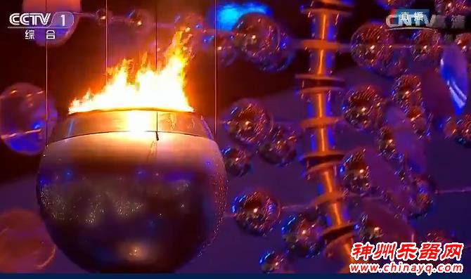 里约奥运会开幕式精彩瞬间：利马点燃主火炬台