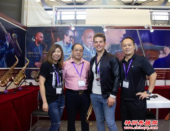 2018上海乐器展：萨克斯乐声远扬 ANDIR展台火爆升级