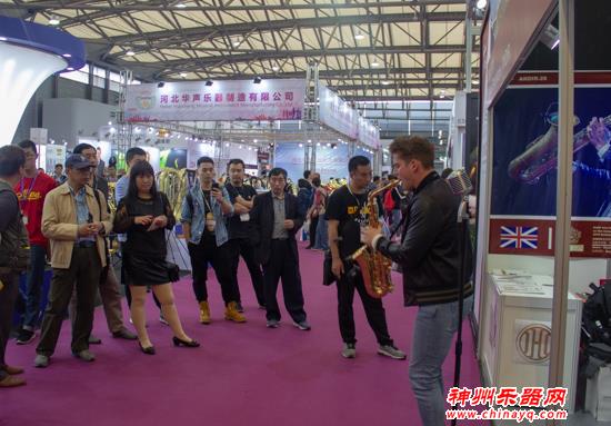 2018上海乐器展：萨克斯乐声远扬 ANDIR展台火爆升级
