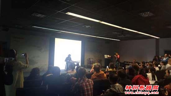 上海乐器展第二天 戴晓莲女士带来“古琴讲述中国故事”分享