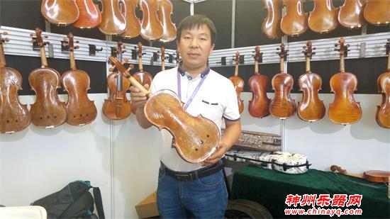 北京知音手工提琴制作室携新品亮相2018上海乐器展