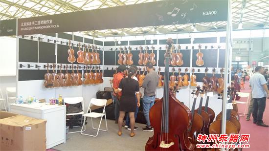 北京知音手工提琴制作室携新品亮相2018上海乐器展