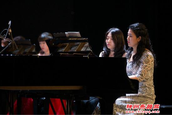 音乐影响一座城 茅为蕙携河北百名教师多钢琴音乐盛典华彩落幕