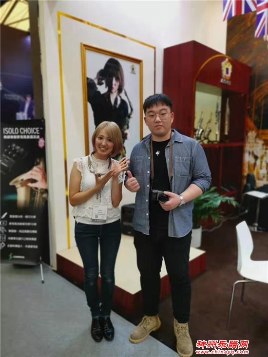 ANDIR(安迪尔)萨克斯登陆上海乐展 日本美女现场演绎引爆现场