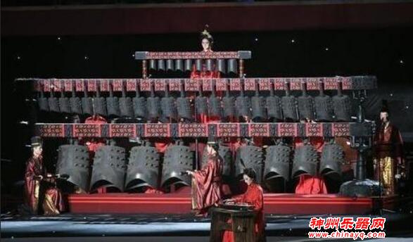 20多种中国古乐器与编钟合奏，这首乐曲专为军运会闭幕式而作