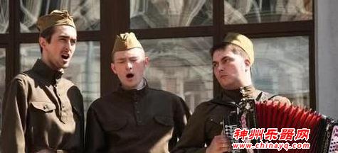 二战时手风琴成了苏联军队的有力“武器”