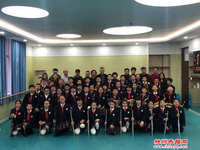 中国音协管乐学会主席于海老师莅临河北省石家庄市东马路小学