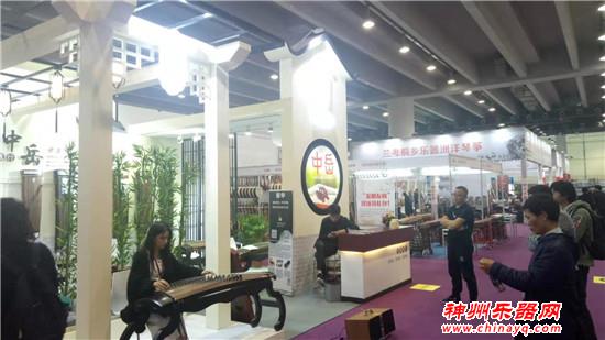 广州乐器展第二天