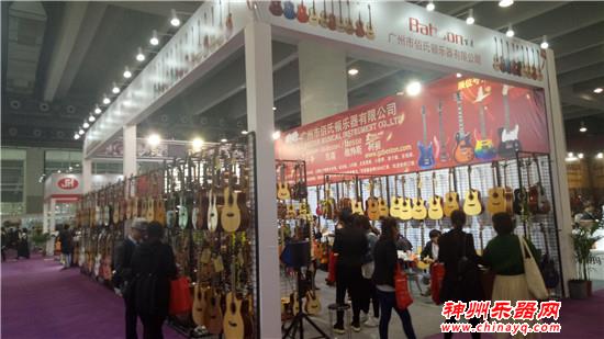 广州国际乐器展第三天 电声吉他打击乐展馆震撼之旅