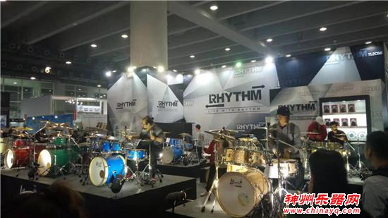 广州国际乐器展第三天 电声吉他打击乐展馆震撼之旅