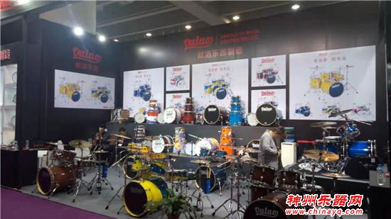 广州国际乐器展第三天 电声吉他打击乐展馆震撼之旅