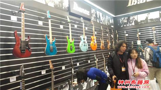 广州国际乐器展第三天 电声吉他打击乐展馆震撼之旅