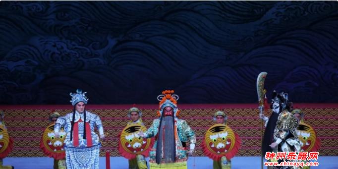 徽剧《关羽观阵》亮相新年戏曲晚会