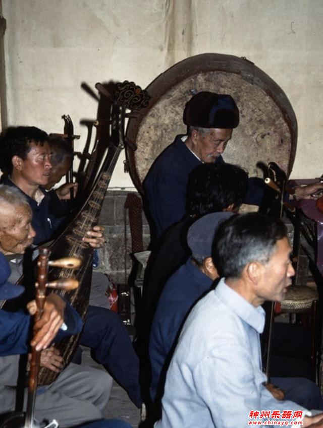 吹唢呐拉二胡，老照片里的民间艺术家，现在不多了