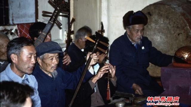 吹唢呐拉二胡，老照片里的民间艺术家，现在不多了