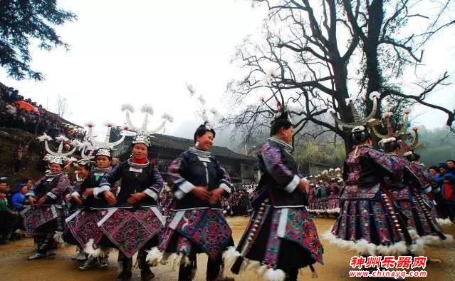 古老神秘的苗族“给哈舞”