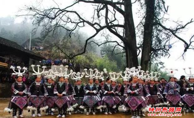 古老神秘的苗族“给哈舞”