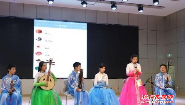 初中生演奏民族乐器