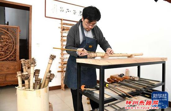 传承尺八古乐器制作技艺
