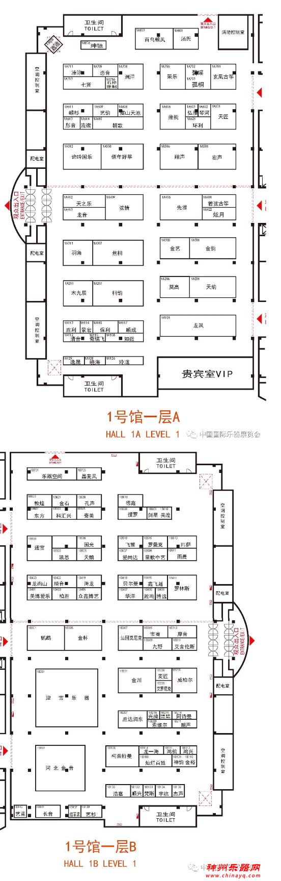 2023北京乐器展观展攻略 || 展馆分布图与展位图新鲜出炉，快快收藏吧！