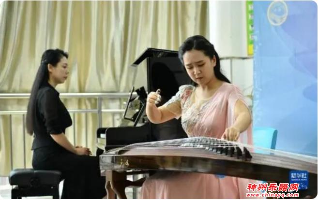 河北省肃宁县举办民族器乐大赛