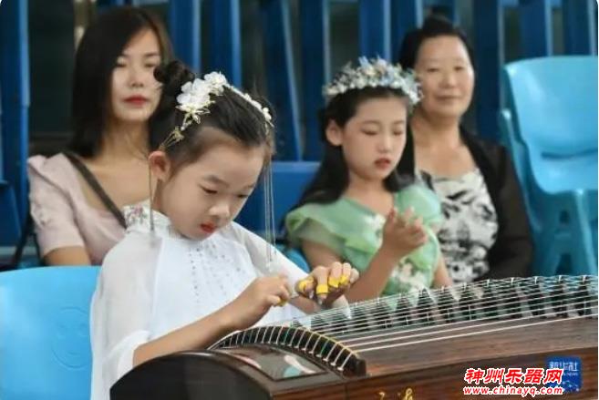 河北省肃宁县举办民族器乐大赛