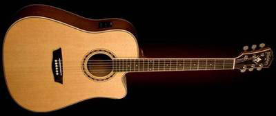 回顾经典Washburn电、木吉他