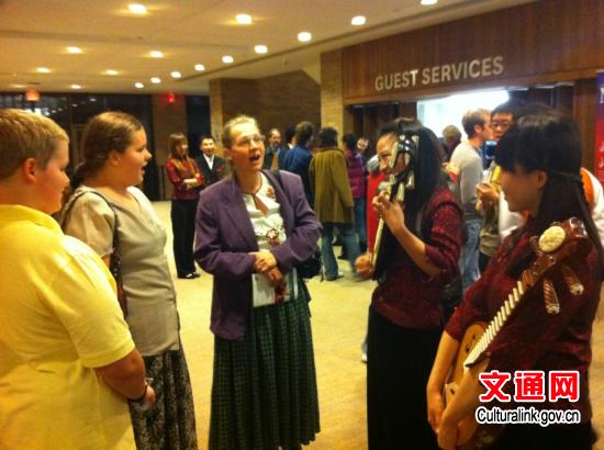 中国民乐进入美国得克萨斯大学校园