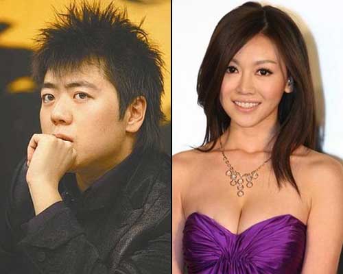 著名钢琴家郎朗牵手某女星疑似女友