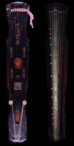 唐&ldquo;大圣遗音&rdquo;伏羲式琴  中国嘉德2011年5月拍卖成交价1.15亿元