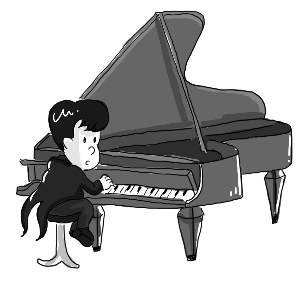 最新发现 孩子练钢琴容易变近视？