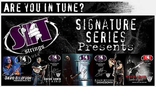 美国Lamb of God乐队签名款SIT琴弦问世